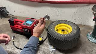 Milwaukee M18 Inflator air chuck upgrade to JACO Lighting air chuck