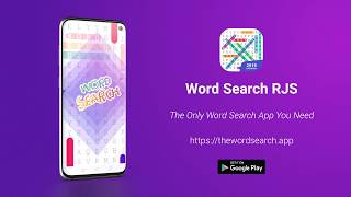Word Search Puzzle Game - RJS (Android + iOS app), Intro Video screenshot 1