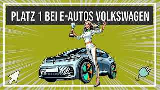 Volkswagen überholt Tesla bei den EAuto Zulassungen