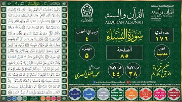 صفحة ٨٥ - سورة النساء - المصحف المعلم