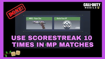 Use Airdrop Scorestreak 10 times in MP Matches