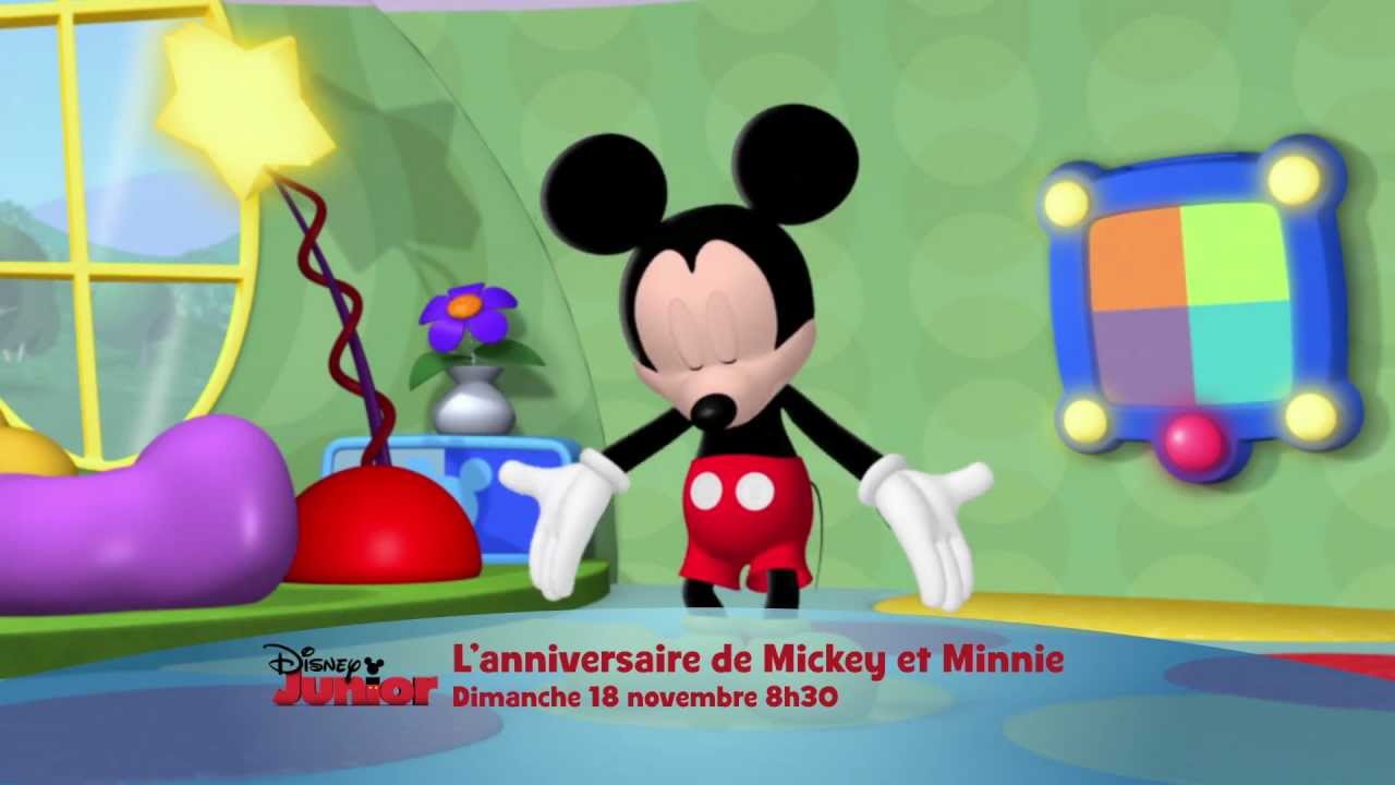 L Anniversaire De Mickey Et Minnie Dimanche 18 Novembre Sur Disney Junior Youtube