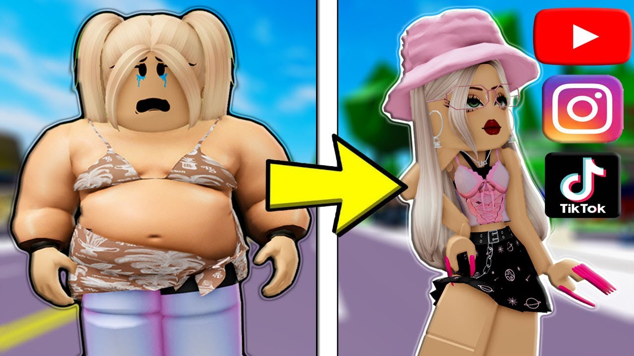 DIŞLANAN KIZ POPÜLER OLMAK İÇİN ESTETİK AMELİYAT OLDU !? (Roblox Brookhaven Rp)