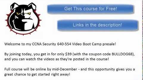 [Free]CCNA Security 640-554 course free [Download]Intro to new ccna security