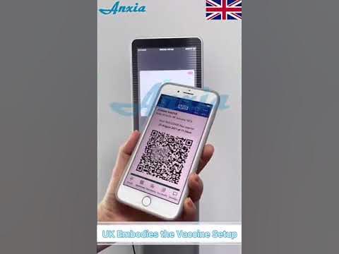 8 Inch Display EU Green Pass Reader QR Code Vaccine Pass Check Green