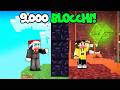 VIAGGIO 9000 BLOCCHI per UN SOLO BLOCCO - BIG SKYBLOCK - MINECRAFT ITA