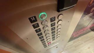 14 Story Otis Elevators at Holiday Inn Nashville Vanderbilt