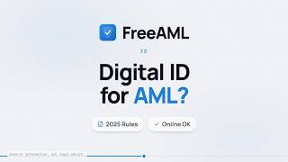 Digital ID Verification: Is It Accepted for AML