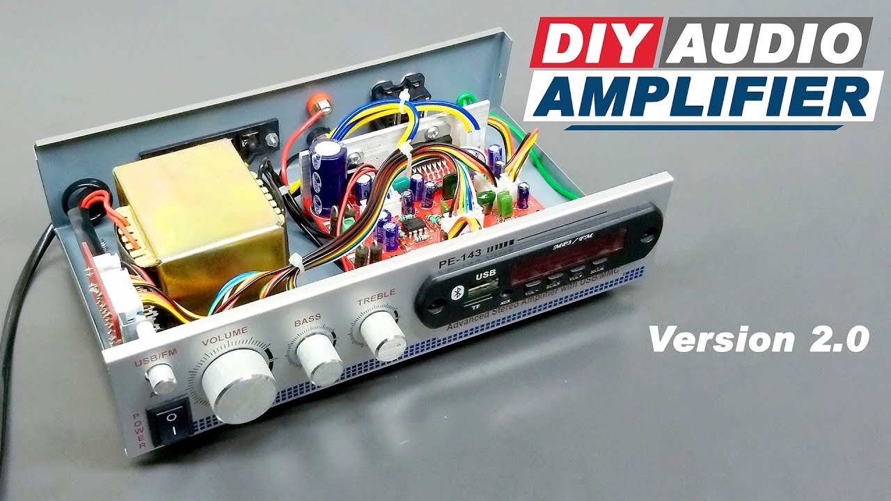 How To Make An Audio Amplifier Tda7297 Board With Bluetooth Diy
