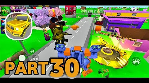 Chaos In Gangs Wars City: Pixel Shooter RP - Gameplay Walkthrough Part 30 - TickerX (iOS, Android)