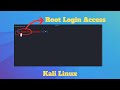 How to get ROOT ACCESS on Kali Linux