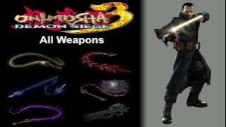 Download lagu 【Onimusha 3: Demon Siege】Jacques Moveset All Weapons & Onimusha Transformation