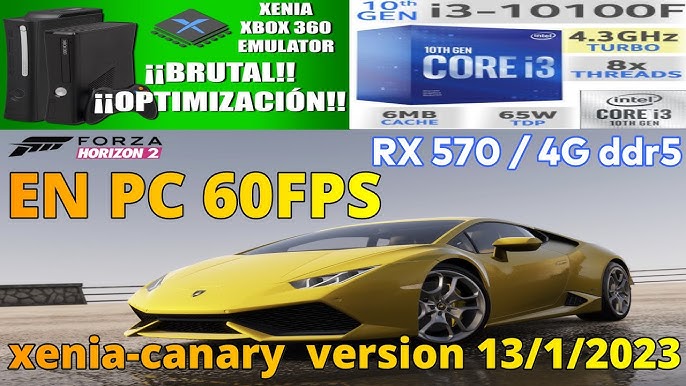 XBOX 360 Classics: Forza Horizon 2 [+Xenia Emulator] (MULTi7), Masquerade  Repack, Selective Download