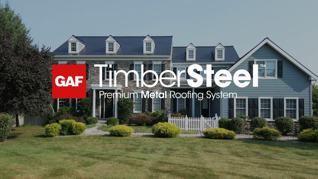 The TimberSteel™ premium metal roofing system