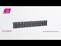 SH4280UF SKILLTECH ULTRA-SLIM WALL MOUNT FOR TVS WITH LOWER ELECTRONIC COMPARTMENTS