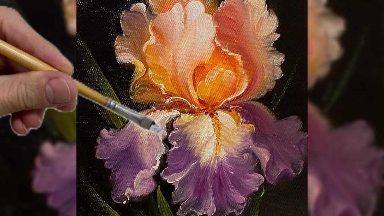 Искусство, успокаивающее ум и пробуждающее душу / Живопись шаг за шагом