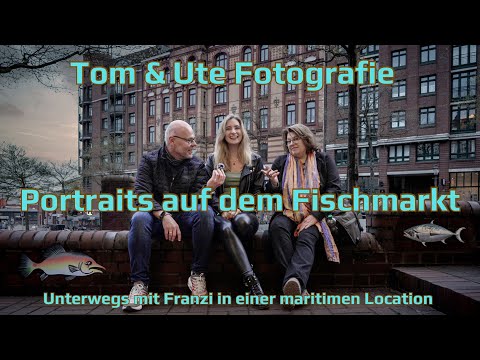 Portraitshooting mit Franzi am Fischmarkt Hamburg