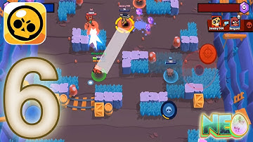 Brawl Stars: Gameplay Walkthrough Part 6 - Gem Grab (iOS, Android)