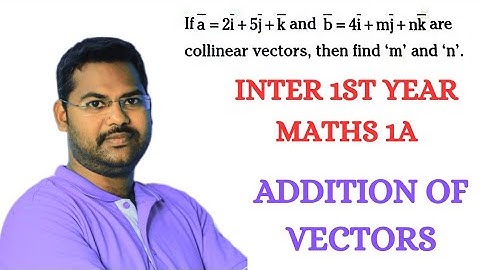 addition of vectors in telugu@maths naresh eclass