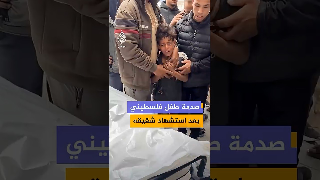"والله منا مصدق”.. صدمة طفل فلسطيني بعد استشهاد شقيقه في قصف إسرائيلي بحي الزيتون في قطاع غزة