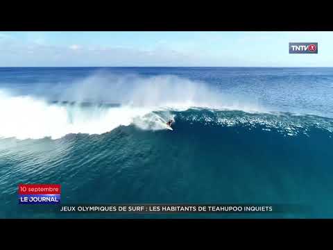 Les JO 2024 de surf inquiètent le collectif Mata Ara Ia Teahupoo