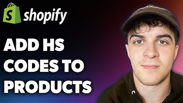 How to Add Hs Codes to Shopify Products (Full 2025 Guide)