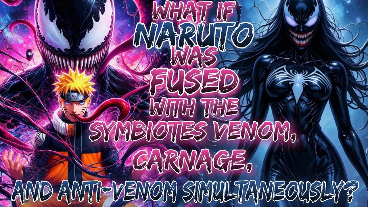 What If Naruto Was Fused with the Symbiotes Venom, Carnage, and Anti-Venom Simultaneously