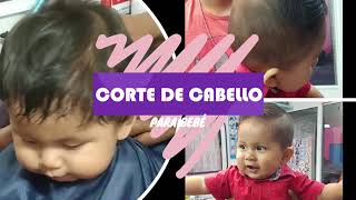 Corte de cabello en bebé de 1 año | Su primer corte