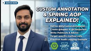 How to use custom annotation using spring AOP