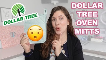 Sublimation on Dollar Tree Oven Mitts