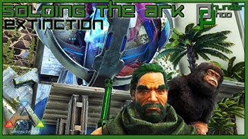 Soloing the Ark S4E213 - DESERT CAVING TO CRAFT A TEK REPLICATOR