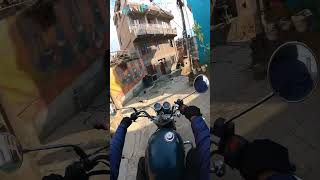 Motorbike ride in Kirtipur 🏍️ #motovlog #kirtipur #oldtown #nepal