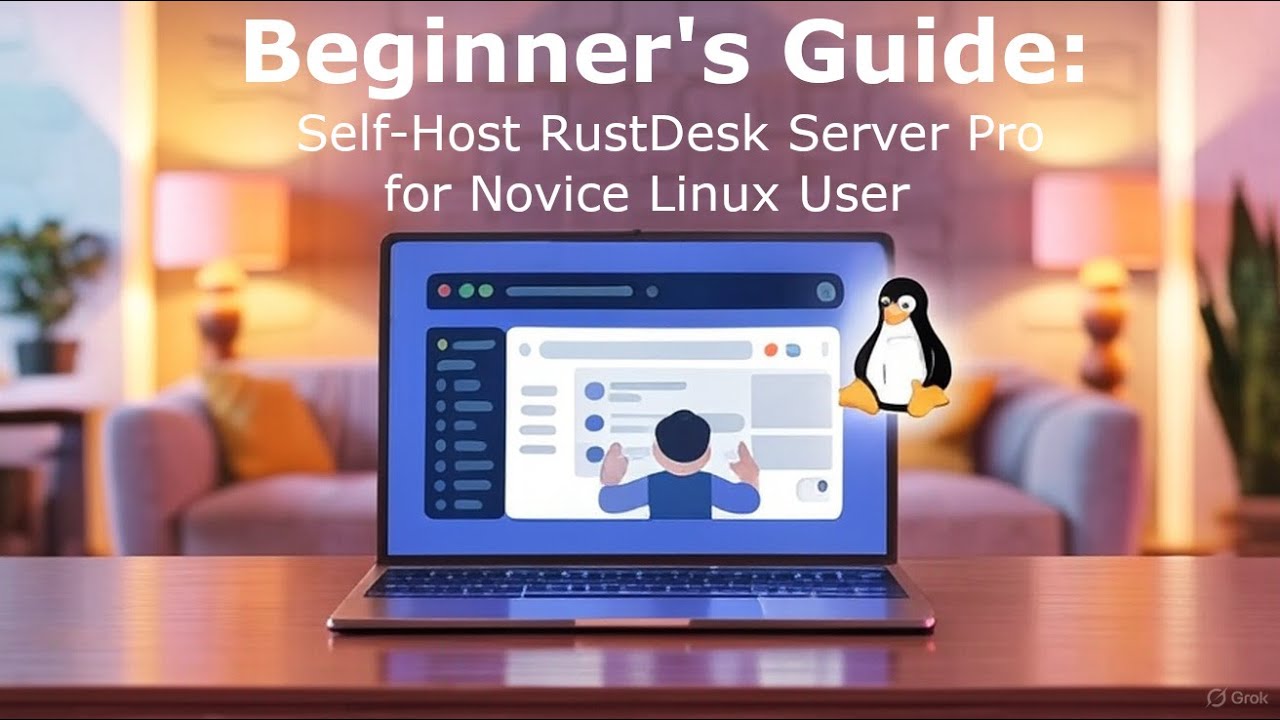 Beginner's Guide: Self-Host RustDesk Server Pro for Novice Linux User ...