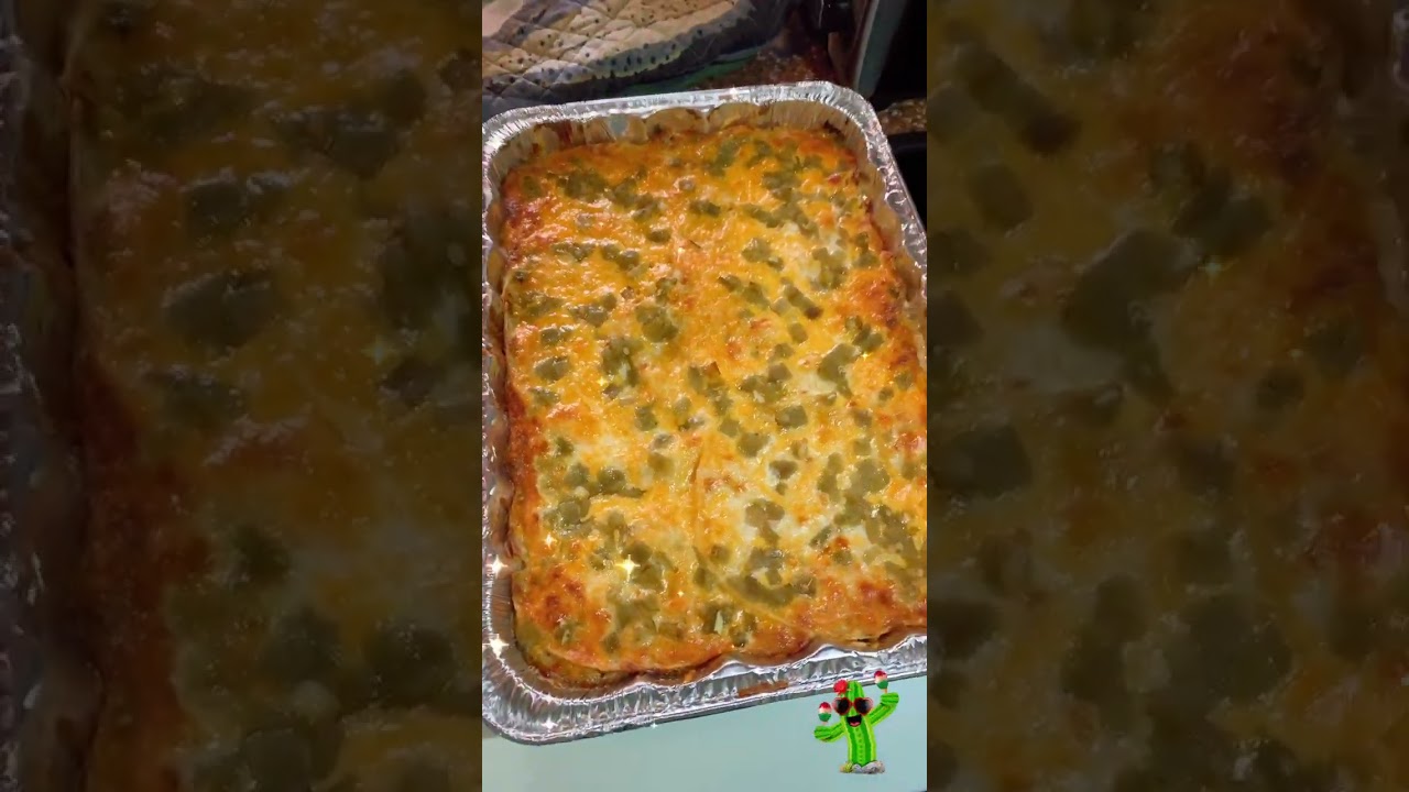 Chicken Enchilada Casserole! I LOVE to COOK! One of my husbands favorite meals to eat  
