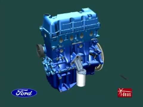 Ford - I4 Gasoline Engine - HCS - SOHC - YouTube