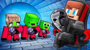 Mikey Family and JJ in SQUID GAME 2 - Maizen Minecraft Animation