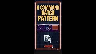 Hatch command in AutoCAD#shorts