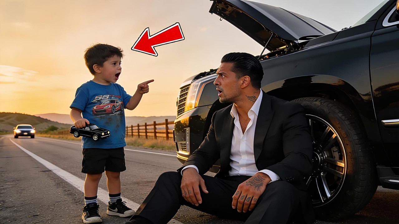 „Meine Mom kann das reparieren“, sagte der Junge zum Mafiaboss – mit Ferrari auf Autobahn gestrandet