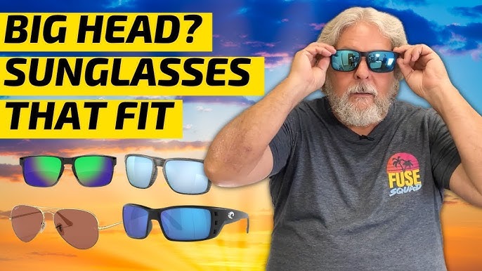 BEST Sunglasses for Big Heads? - Bison Head Sunglasses 