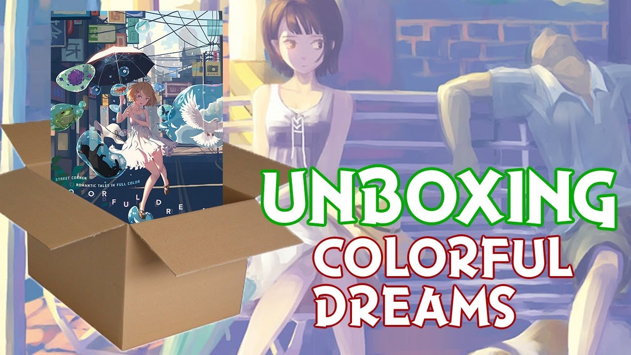 Unboxing- Book COLORFUL DREAMS di VOFAN