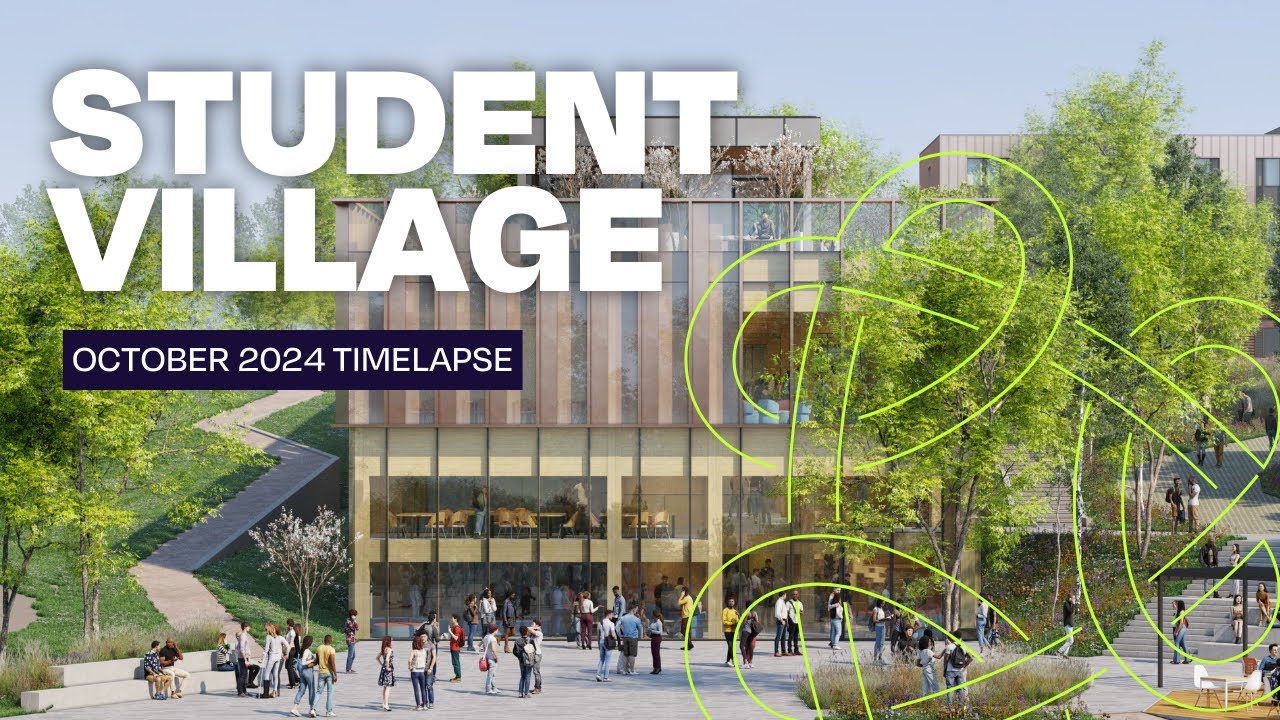 University of Staffordshire Student Village Timelapse - October 2024 ...