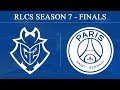 G2 vs PSG | RLCS Season 7 - Finals (23rd June 2019)