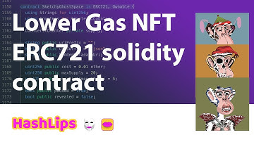 Lower Gas NFT ERC721 solidity contract