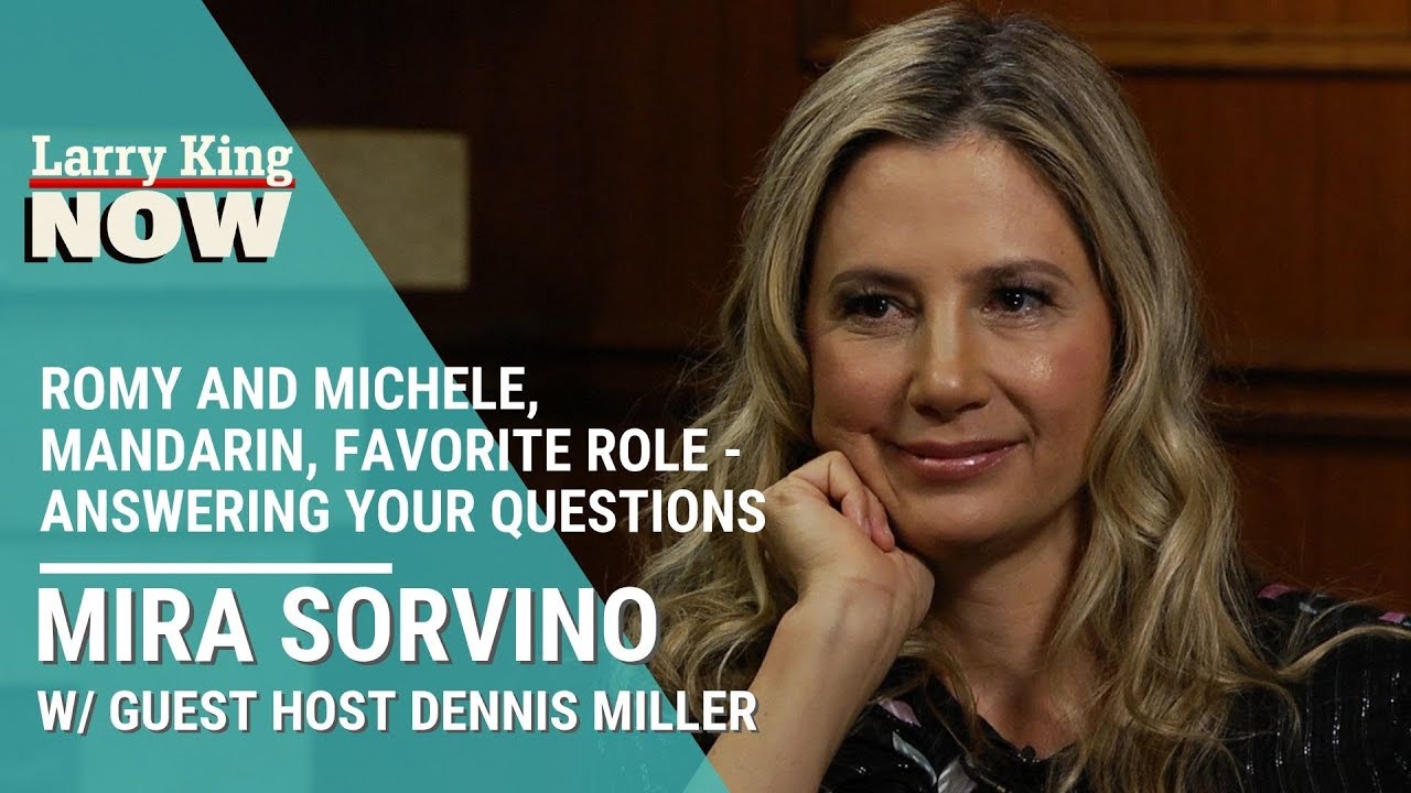Romy and Michele, Mandarin, Favorite Role - Mira Sorvino Answers Your  Questions