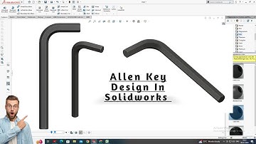 Solidworks Tutorial | M10 Allen Key Design In Solidworks| #solidworks | #autocad | #allenkey