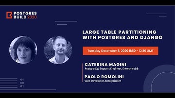 Large Table Partitioning with PostgreSQL and Django
