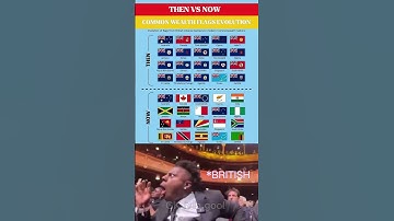 🇬🇧 Then vs Now: Flags of Former British Colonies 🌍