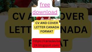 Free download Canada cover letter and cv #visa Visa #shortsyoutube #ytshorts #youtube