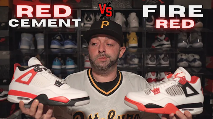 Jordan 4 “Red Cement” VS “Fire Red” Is It Worth Buying ?