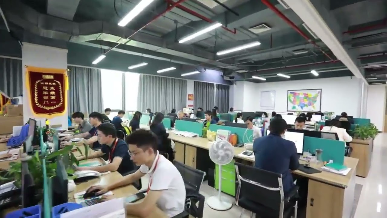 Inside a Top China Freight Forwarder: 130+ Team Office Tour | SeafreightGo